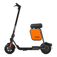 Ninebot九号电动滑板车F2plus+多功能座椅带箱包 成人便携智能可折叠电动车果冻胎体感车 F2Plus+箱包座椅