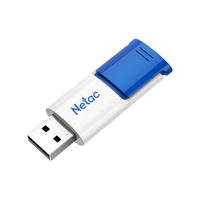 Netac 朗科 U182 USB 2.0 U盘 蓝白 32GB USB-A