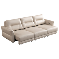 CHEERS 芝华仕 头等舱零靠墙真皮艺轻奢风功能沙发床客厅直排芝华士30286白三A