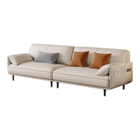 中派真皮沙发头层牛皮现代简约小户型客厅沙发轻奢皮艺沙发直排三人位