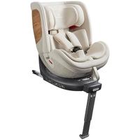 唛步鹦鹉螺仿生 i-Size 认证0-7-12岁360度旋转汽车用儿童座椅 光灰