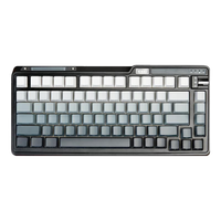 KZZI 珂芝 K75 Lite 82键 2.4G蓝牙 多模无线键盘 极昼 风雨轴V2 RGB