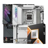 GIGABYTEAMD 9900X3D/9950X3D盒装技嘉小雕主板CPU套装