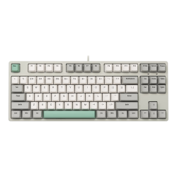 ikbc C200 87键 有线机械键盘 工业灰 Cherry红轴 无光