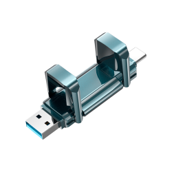 爱国者 U397 USB3.2 U盘 神谕松绿 2TB USB-A/Type-C