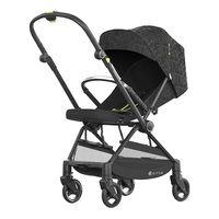逸乐途 elittile逸乐途婴儿车0-3岁用折叠可坐可躺带减震双向推车e7梦境暗夜梦幻
