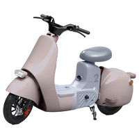 大形TYPE2爱琴海女士48V24Ah锂电长续航电动自行车 仙女粉