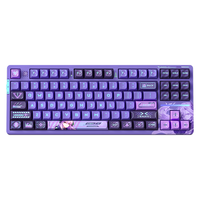 VGN V87 PRO 87键 2.4G蓝牙 多模无线机械键盘 雅典娜 阿尼亚轴 RGB