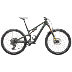 SPECIALIZED STUMPJUMPER 15 PRO 碳纤维全避震山地车 29寸 12速 缎面深绿/金属硫磺色