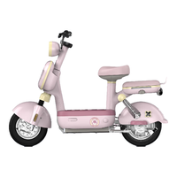 爱玛元宇宙电动车48V24AH锂电新国标电动自行车成人蓝牙解锁电瓶车 元宇宙PRO-露霜粉