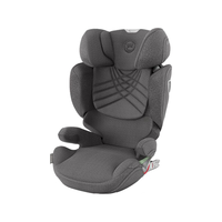 cybex铂金线座椅3-12岁大童车载座椅Solution T i-Fix Plus 幻影灰 灰色