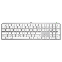 logitech/罗技 多设备切换 无线蓝牙键盘+鼠标垫+手托  单色背光 白色
