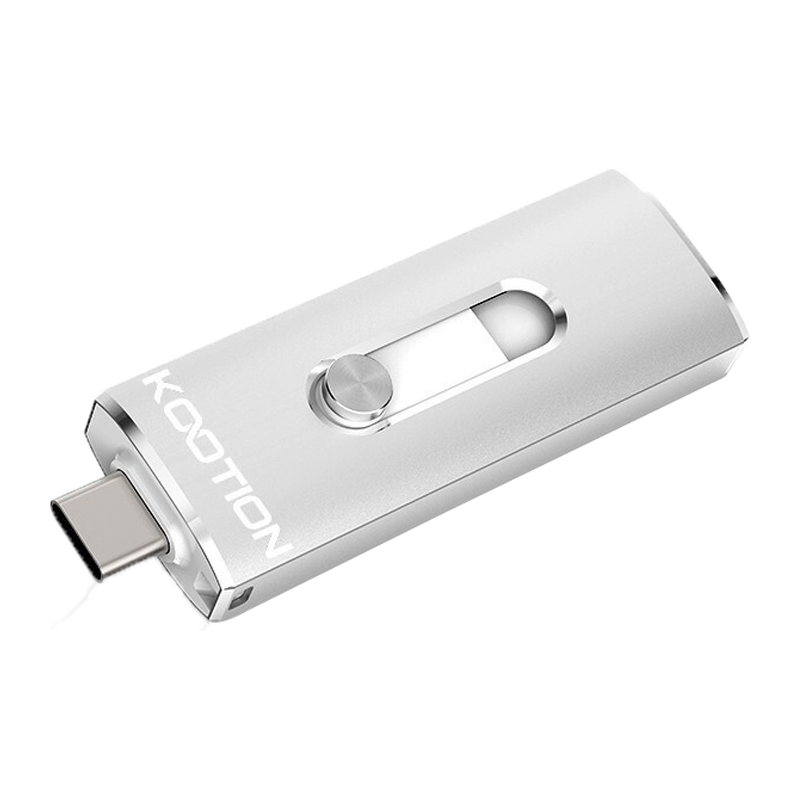 KOOTION U21 USB3.1 U盘 银色 Type-C