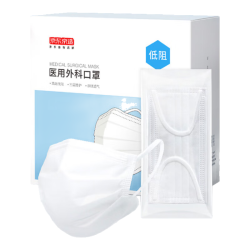 京东京造 医用外科口罩 100片