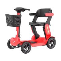 皮皮熊电动三轮车家用老人代步车智能折叠老年助力车接送孩子