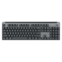 logitech/罗技 无线蓝牙双模 无线蓝牙键鼠套装  机械轴 无背光 黑色