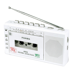 熊猫 复古walkman 磁带播放机  白色
