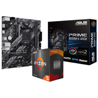 AMD锐龙R5 5600GT搭华硕PRIME B550M-K ARGB主板CPU套装 板U套装