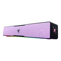 Razer雷蛇三丽鸥酷洛米联名条形桌面电脑音箱RGB灯效