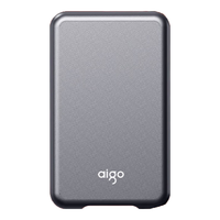 爱国者（aigo）128G Type-C手机U盘+1T移动固态硬盘S7+机械硬盘1T HD809+64G TF存储卡T1JD套装