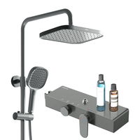 箭牌 ARROW AE34211MZGGSP-P2 淋浴花洒套装 枪灰色