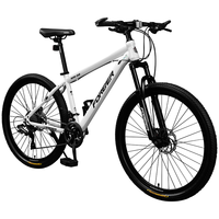 永久（FOREVER）山地车自行车成人男女变速碟刹越野珍珠白辐条轮26寸24速