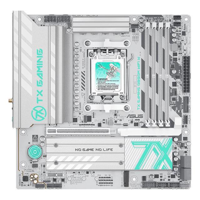 华硕 TX GAMING B850M WIFI W天选主板