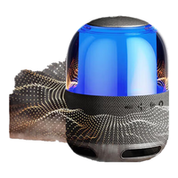 小度智能蓝牙音箱 炫彩版 无线蓝牙电脑音响重低音炮 防水防尘户外便携迷你音响家庭ktv长续航 AI一键唤醒丨炫彩RGB音效丨黑色