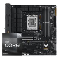 ASUS 华硕 英特尔 I5 12490F 13490F 13600KF 盒装搭华硕 B760M 主板cpu套装