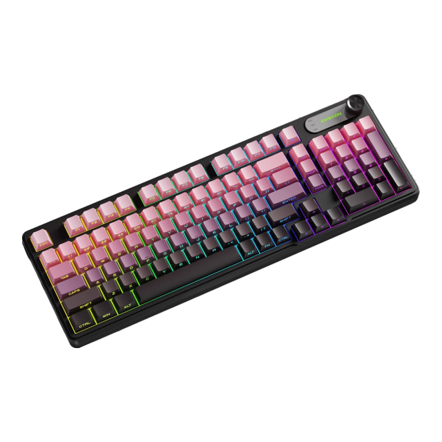 前行者 V102机械手感键盘鼠标有线套装游戏电竞男女生电脑外设通用 黑莓侧刻有线版