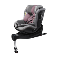 惠尔顿儿童座椅 0-4岁新生婴儿宝宝车载360旋转I-Size认证 智炫 智炫-骑士黑