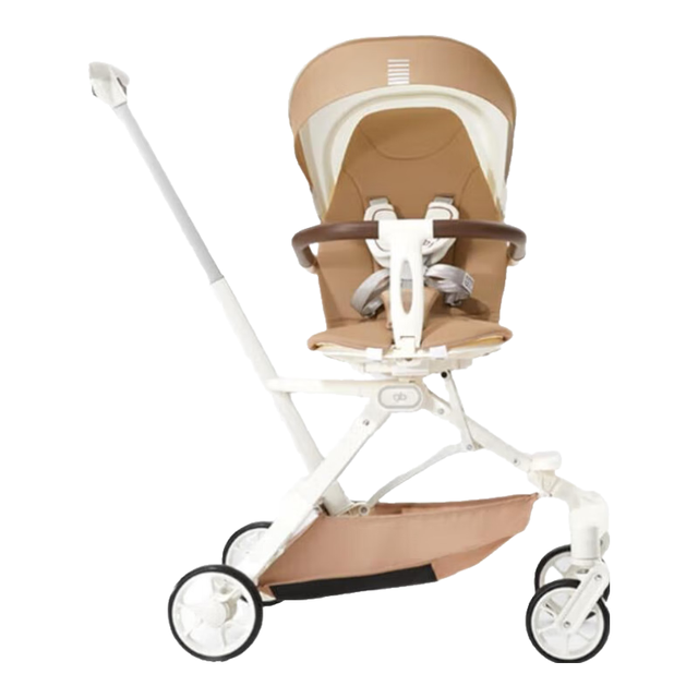 好孩子 360°双向高景观溜娃婴儿推车可坐可躺可登机遛娃神器D2047 白色