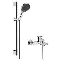 汉斯格雅花洒 Hansgrohe 境雨3速节水非恒温花洒套装浴缸龙头铜