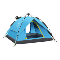 CAMEL 骆驼 液压自动帐篷 A1S3NA111-1 蓝色 220*200*135cm 4人