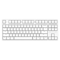 ikbc W200 87键 2.4G无线机械键盘 白色 Cherry红轴 无光