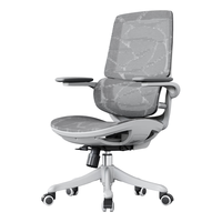 西昊 M59AS 家用电脑椅 全网办公椅 学习椅 双背 人体工学椅宿舍椅 M59网座+3D扶手