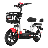 宝岛新国标电动车自行车大容量超威铅酸可上牌电瓶车代步助力长续航家庭代步首选男女通用大容量续航 源彩灰-48V12AH铅酸-续航45公里 遥控解锁