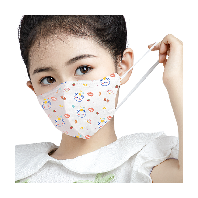 超亚医药 超亚儿童医用外科口罩3d立体一次性女童小0一3到6岁上学