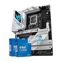 intel 英特尔 ntel 英特尔 第14代 i7 华硕主板CPU套装 ROG Z790-A WIFI D5吹雪S I7 14700KF盒装