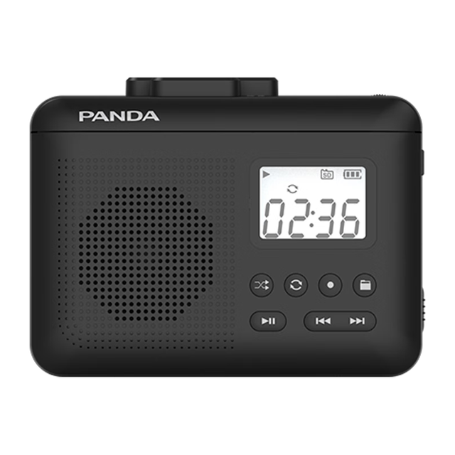 熊猫 6501 磁带播放机walkman随身听卡带机录音机 怀旧复古小型收音机