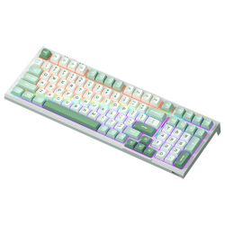 ROYAL KLUDGE RK R98Pro V2 机械键盘无线三模烟雨轴V2