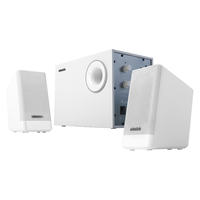 microlab 麦博 M200（13）2.1声道 桌面 多媒体音箱 白色