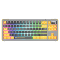 御斧（Royal Axe）Y87无线机械键盘三模客制化热插拔电竞游戏御府y键盘PBT键帽RGB炫光 蒸汽朋克  TTC金粉轴V2