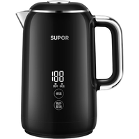 SUPOR 苏泊尔 电热水壶 1.7L大容量 触控调温烧水壶316L SW-17J61A