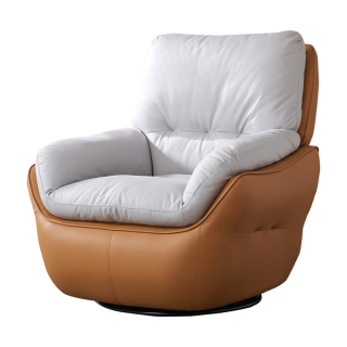 慕思 单人可旋转懒人沙发椅 果绿色