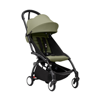 STOKKE YOYO 0+6+遛娃婴儿推车可坐可躺轻便折叠 yoyo3 yoyo3 0+6+橄榄绿 黑色车架