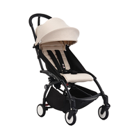 STOKKE 思多嘉儿 YOYO³系列 全能型轻便婴儿推车 黑色车架+小樱桃座垫