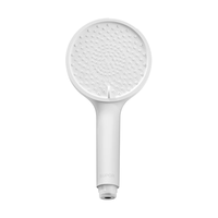 SUPOR 苏泊尔 增压淋浴花洒喷头手持简易单莲蓬头加压大花洒 白色