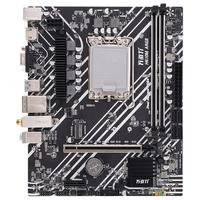 万引力H610M主板 WIFI CPU套装 i3-12100f/i5-12400f/12600kf/13600kf板u套装 DDR4内存M.2固态硬盘办公 H610M ARGB 单主板