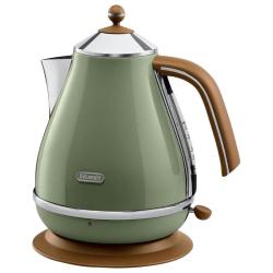 De'Longhi 复古系列 KBO2001 电水壶 1.7L 橄榄绿色